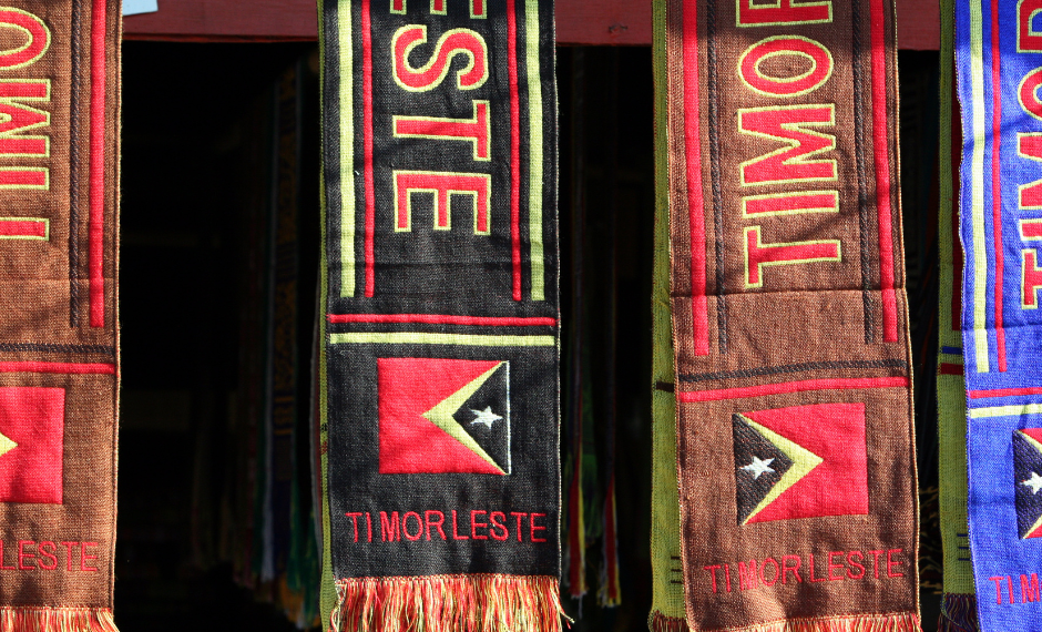 Ilustrasi kerajinan tangan Timor Leste